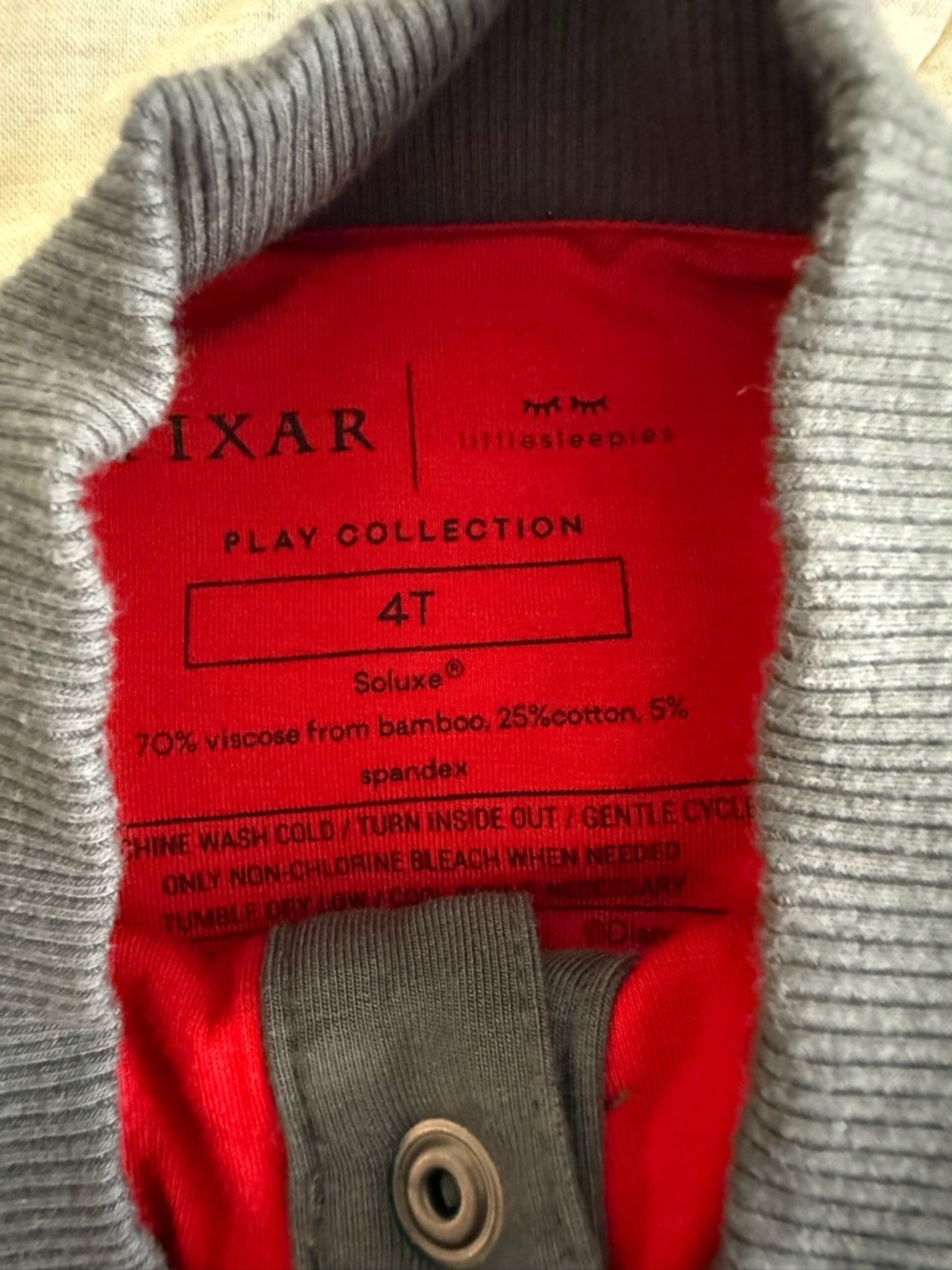 Little Sleepies Cars Bomber Jacket in 4T - Picture 2 of 3